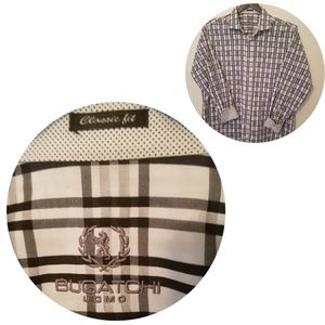 🎄SALE!_-Bugatchi UOMO: Men's Dress- Classic Fit
